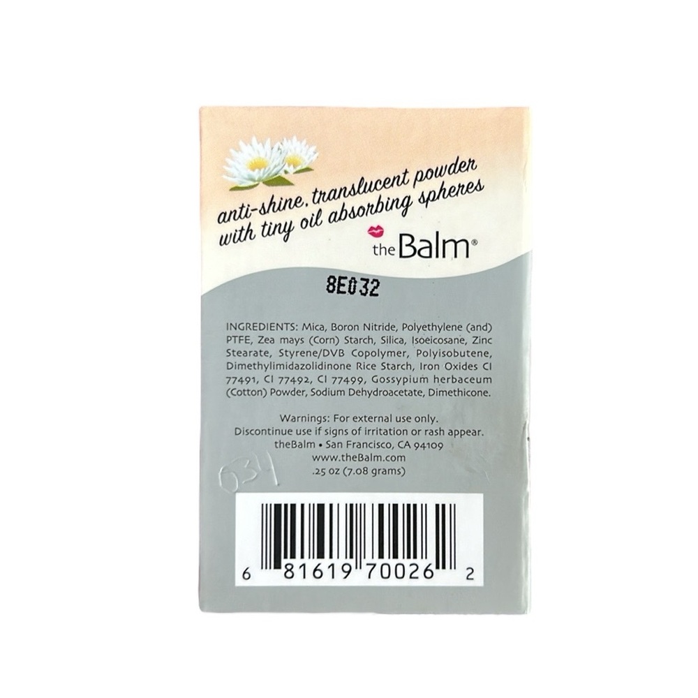 The Balm Sexy Mama Anti-Shine Translucent Pressed Powder Matte Touch-Up NWT - Picture 6 of 6